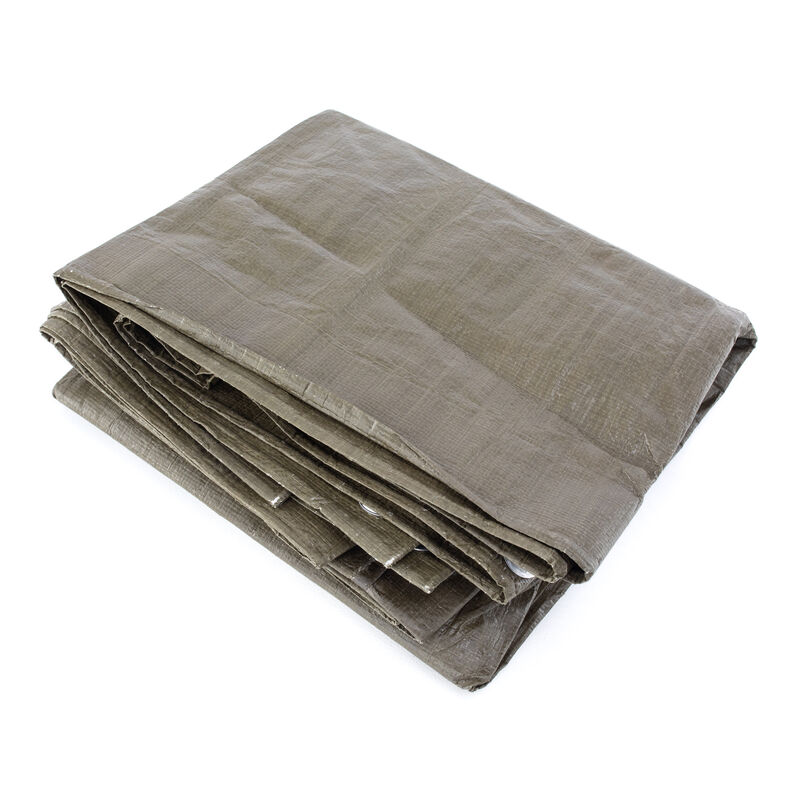 Dutch Army OD Tarp | 77" x 38" | Issued, , large image number 2
